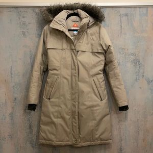 Columbia Down Parka with Omni Heat